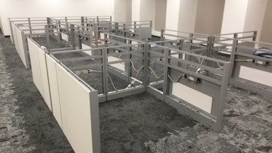 Commercial work cubicles