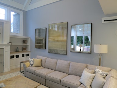 Heavy picture frame anchoring